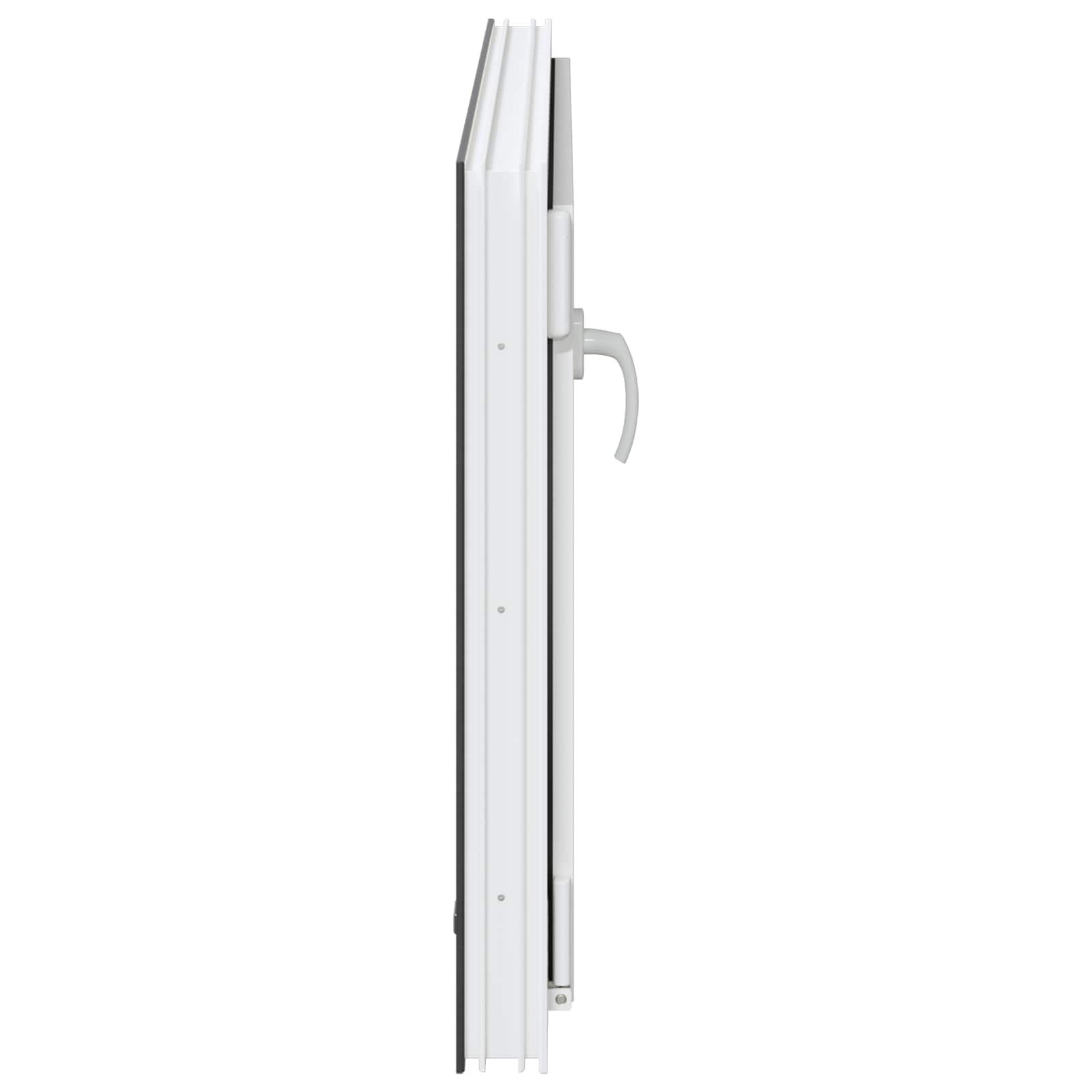 Finestra per Soffitta RISOR 100 x 60 cm PVC e Vetro Antracite | homemem39