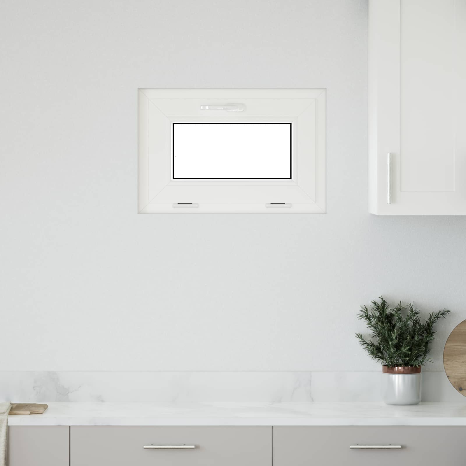 Finestra per Soffitta RISOR 60 x 40 cm PVC e Vetro Antracite | homemem39