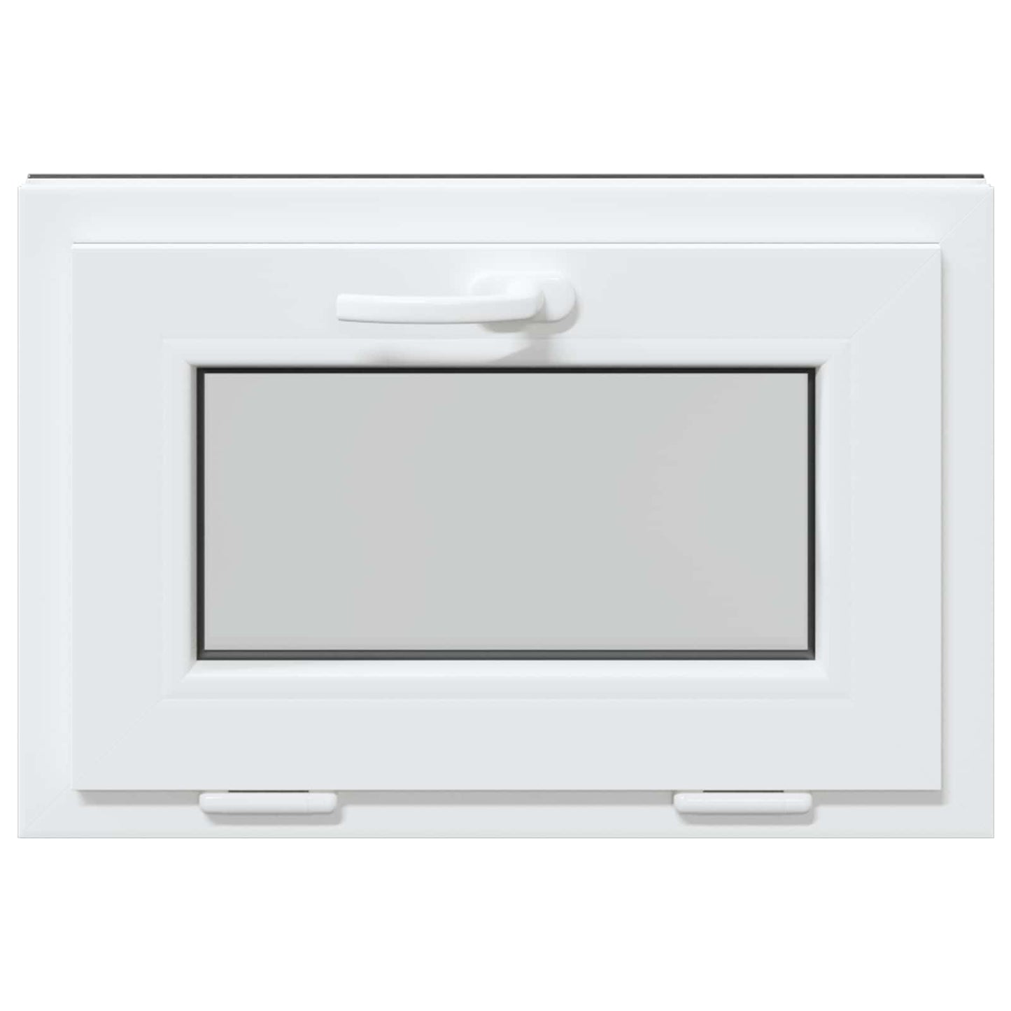 Finestra per Soffitta RISOR 60 x 40 cm PVC e Vetro Antracite | homemem39