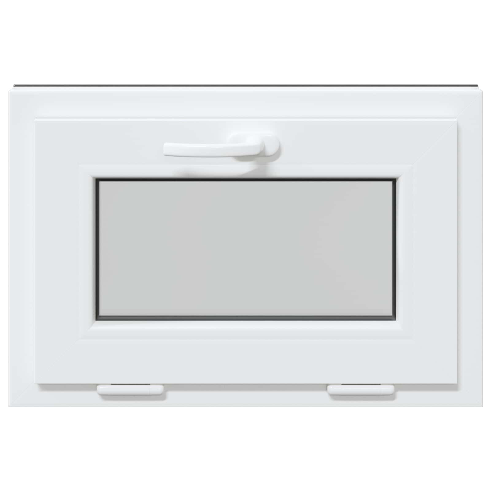 Finestra per Soffitta RISOR 60 x 40 cm PVC e Vetro Antracite | homemem39