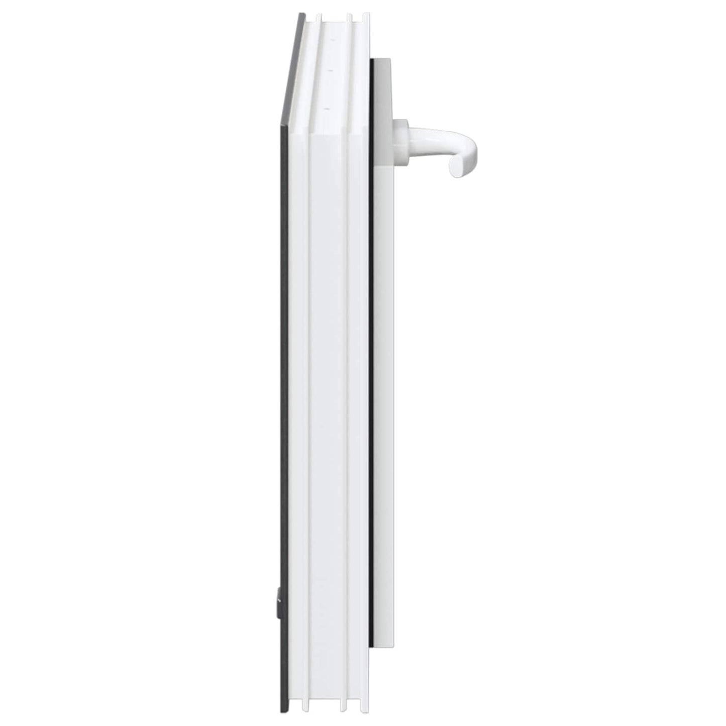 Finestra per Soffitta RISOR 60 x 40 cm PVC e Vetro Antracite | homemem39