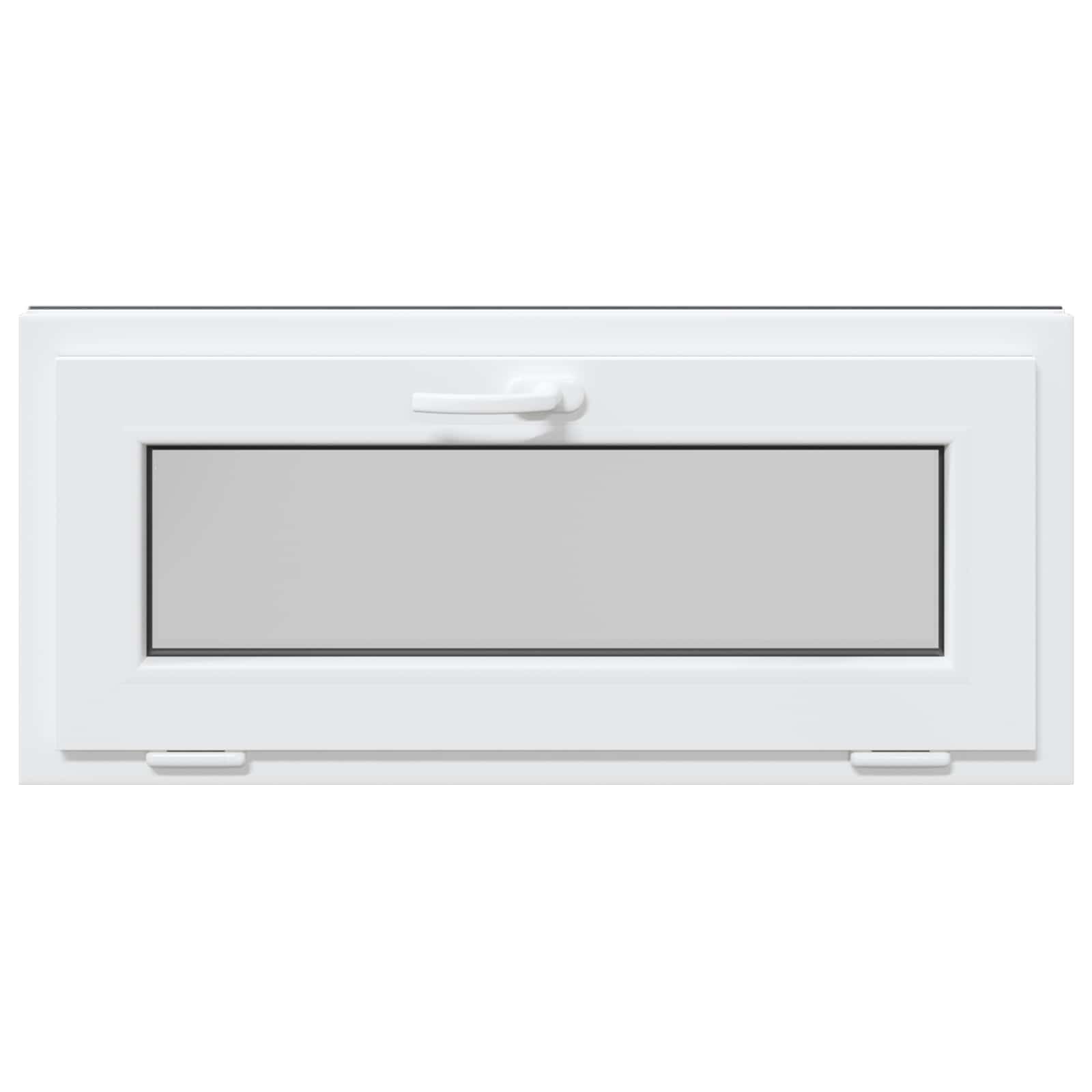 Finestra per Soffitta RISOR 90 x 40 cm PVC e Vetro Antracite | homemem39
