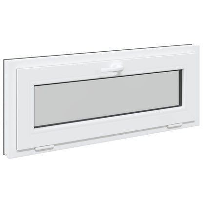 Finestra per Soffitta RISOR 110 x 40 cm PVC e Vetro Antracite | homemem39