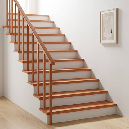 Tappeti per scale 12 pz 100 x 30 x 2 cm Vernice
