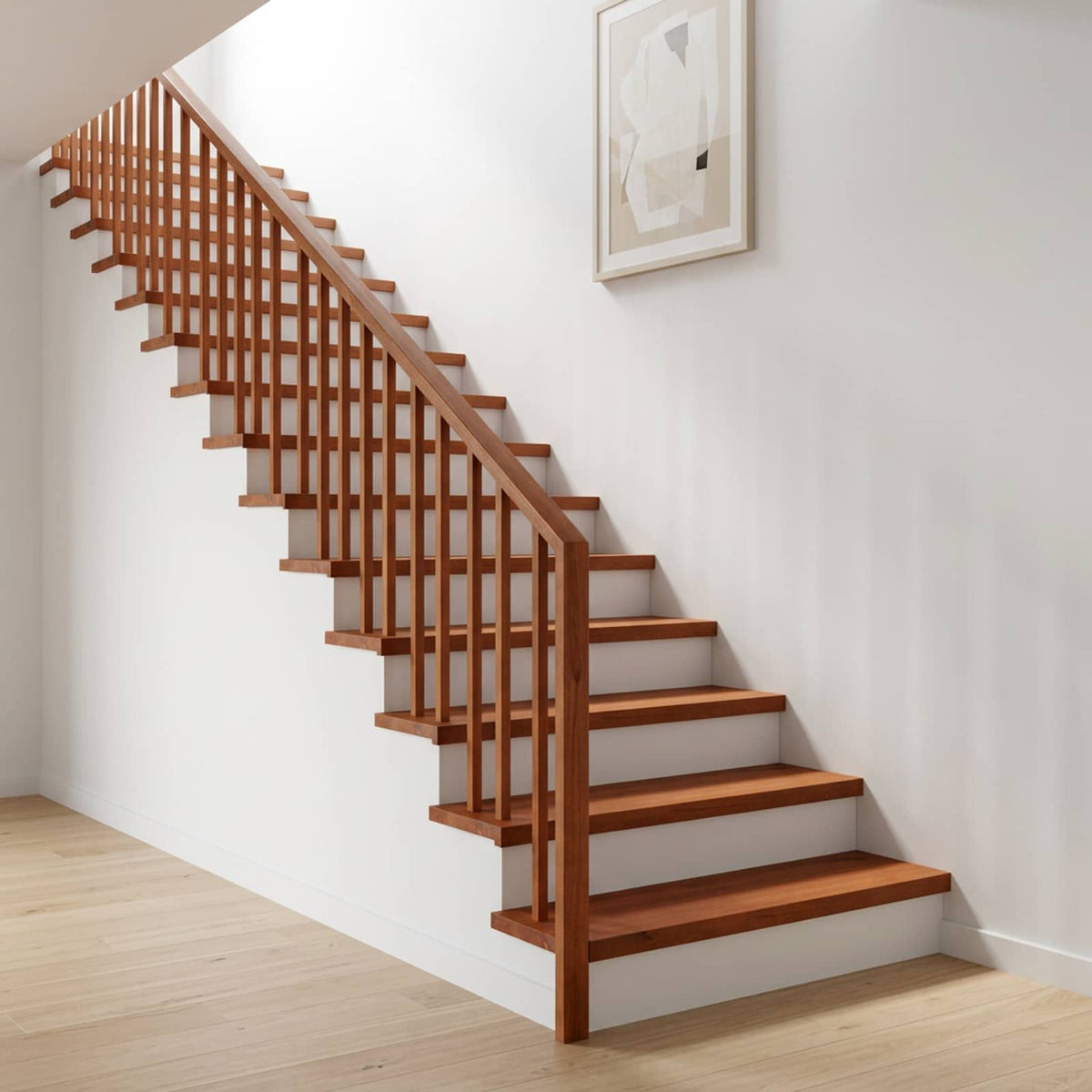 Tappeti per scale 16 pz 70 x 30 x 2 cm Marrone | homemem39