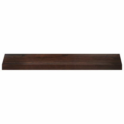 Tappeti per scale 4 pz 100 x 25 x 2 cm Marrone Scuro | homemem39