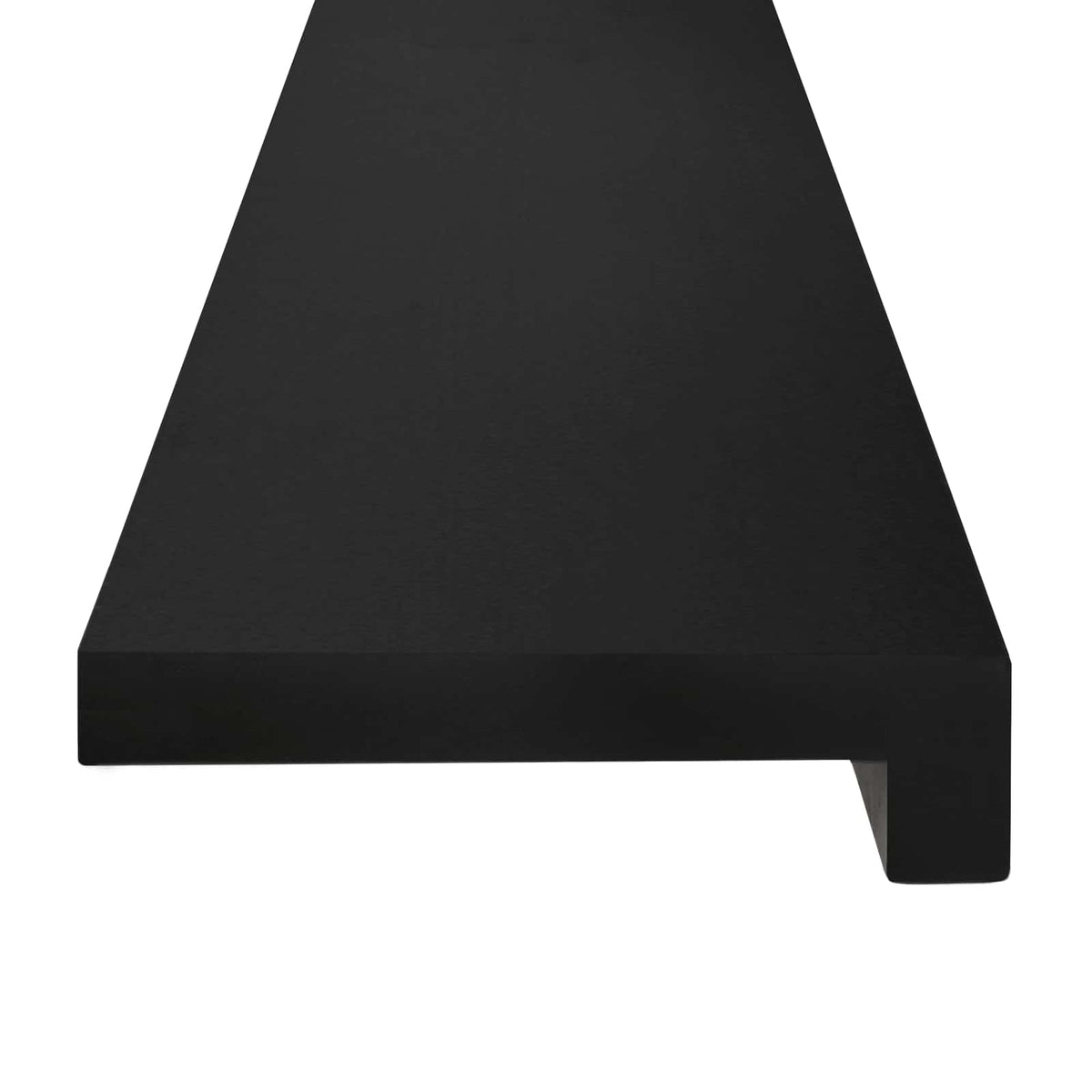 Tappeti per scale 8 pz 80 x 25 x 2 cm Nero