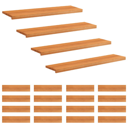 Tappeti per scale 20 pz 110 x 25 x 2 cm Marrone Chiaro | homemem39