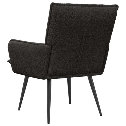 Poltrona Nero Bouclé | homemem39