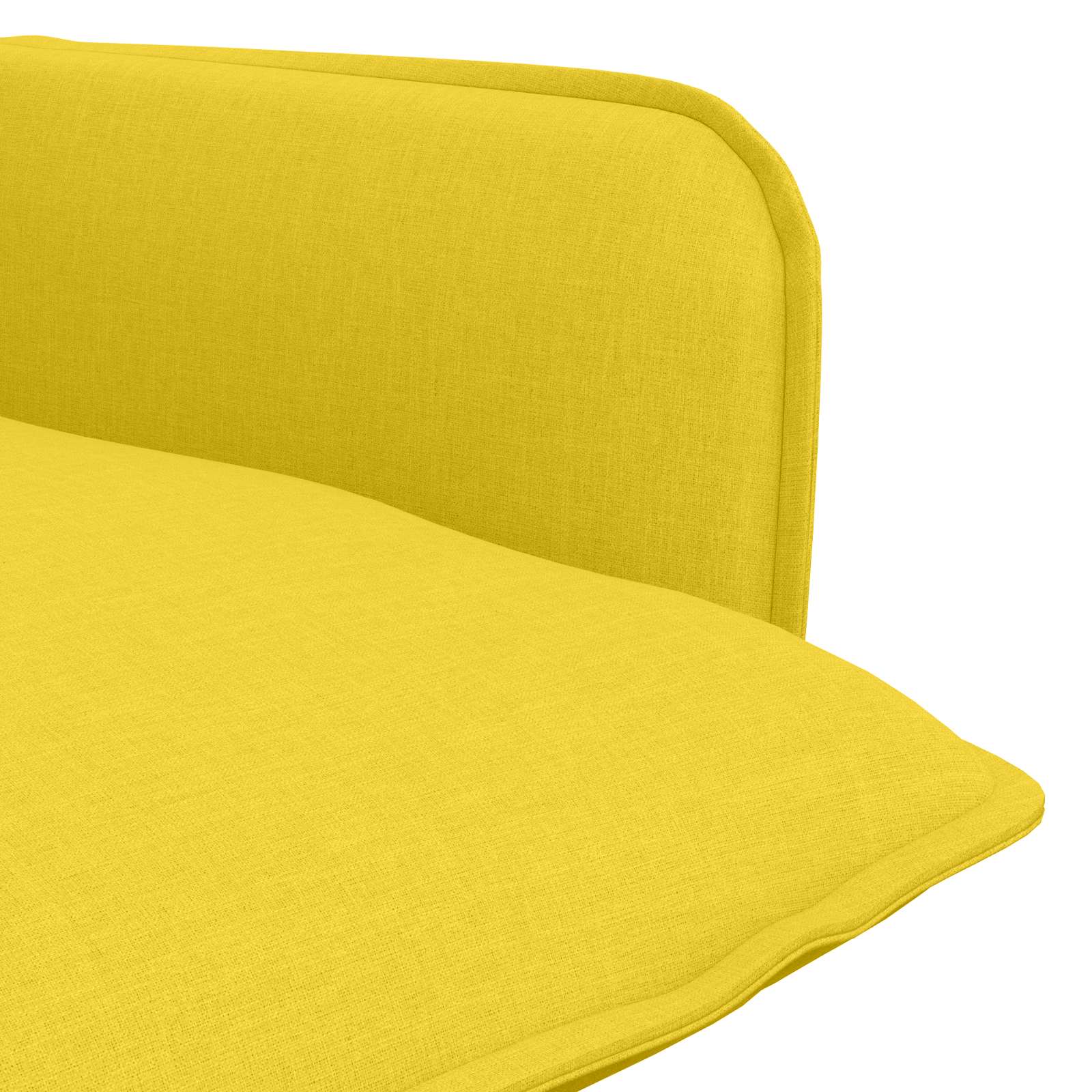 Poltrona Giallo Chiaro Tessuto | homemem39