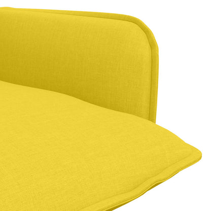Poltrona Giallo Chiaro Tessuto | homemem39