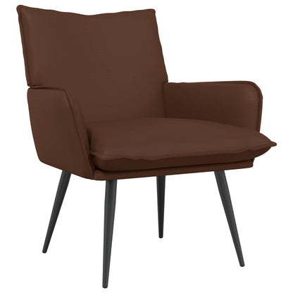 Poltrona Marrone Similpelle | homemem39