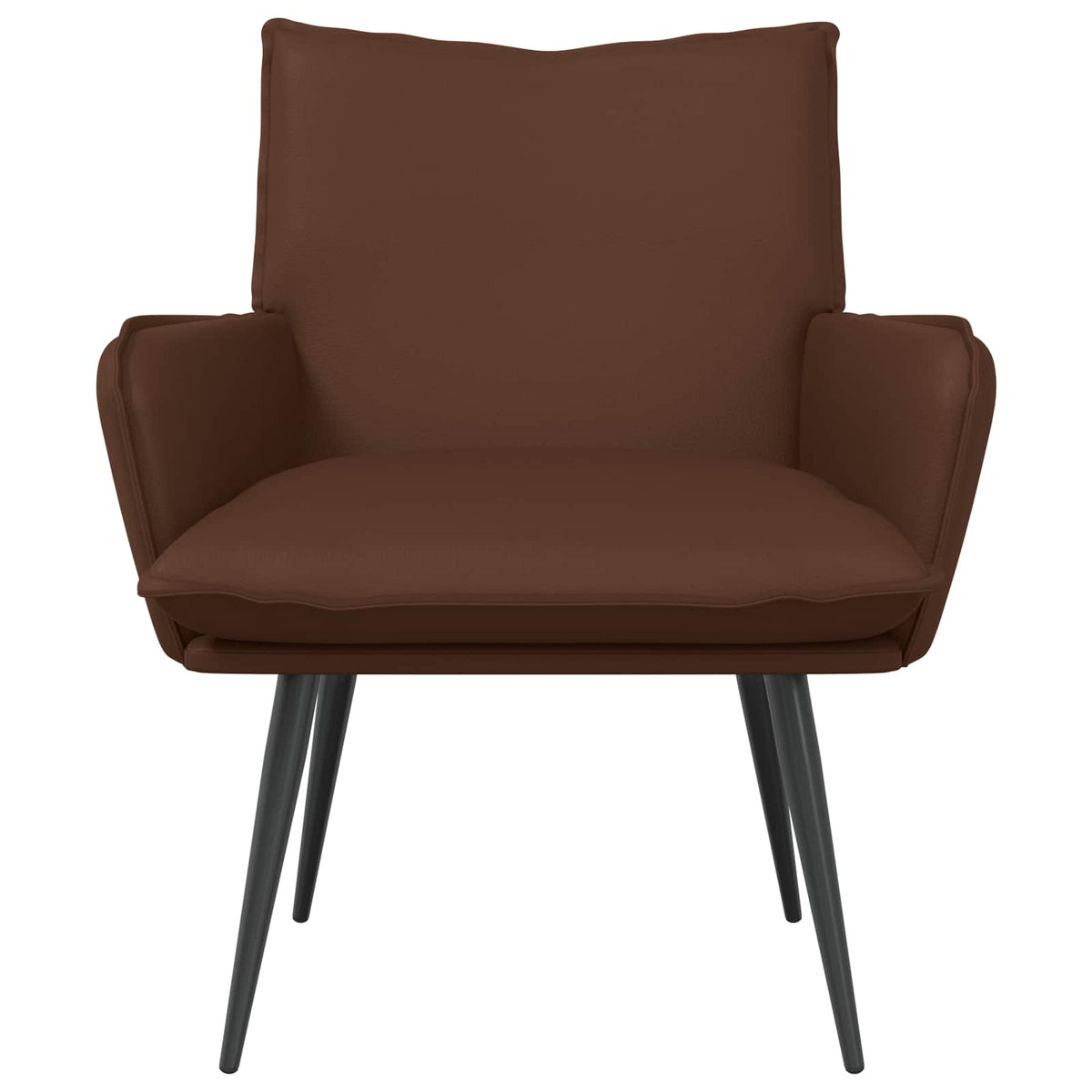 Poltrona Marrone Similpelle | homemem39