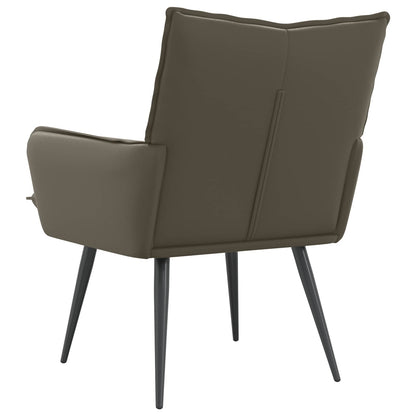 Poltrona Grigio Similpelle | homemem39