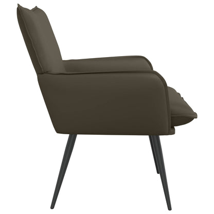 Poltrona Grigio Similpelle | homemem39
