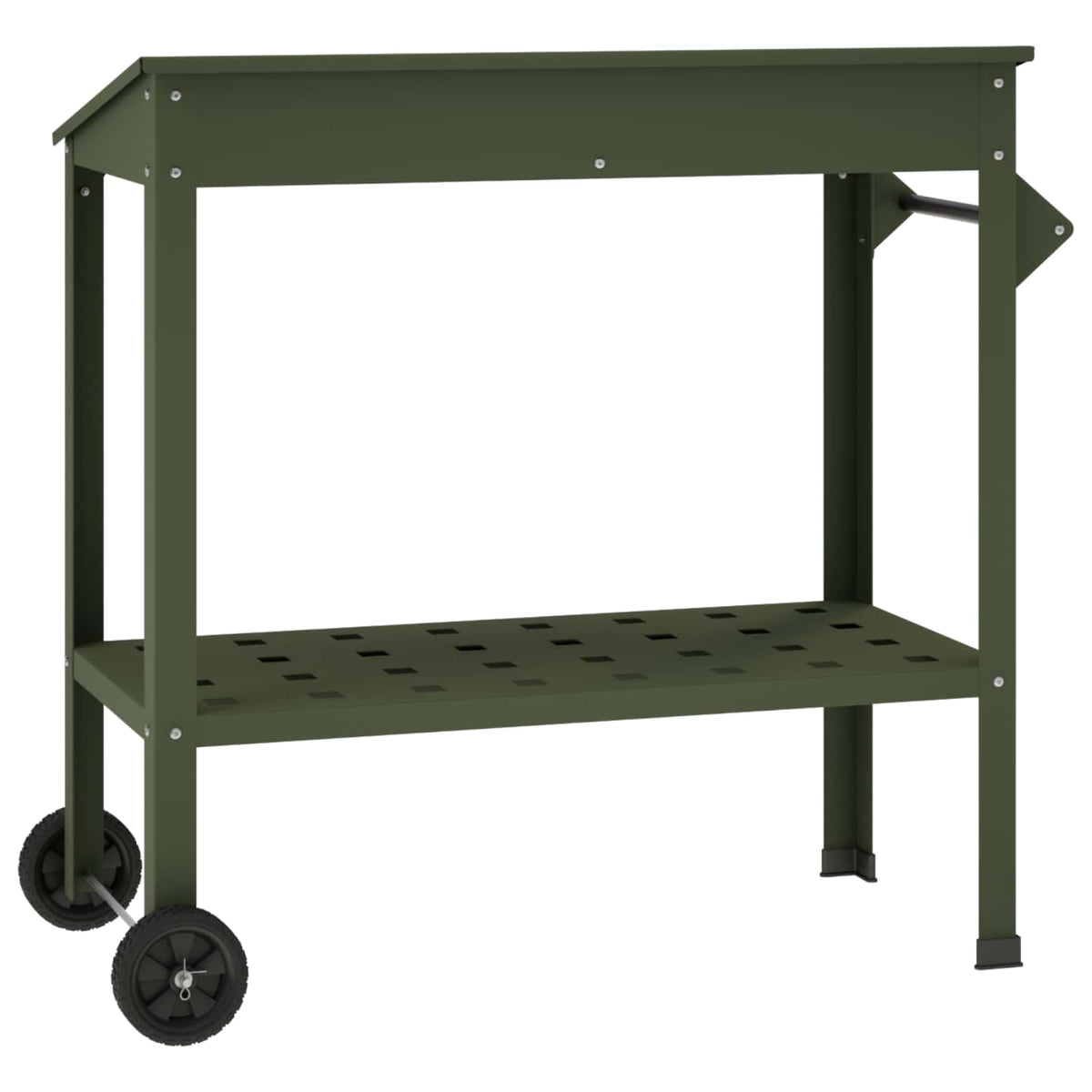 Tavolo da Vaso con Ruote 96 x 50 x 89 cm | homemem39