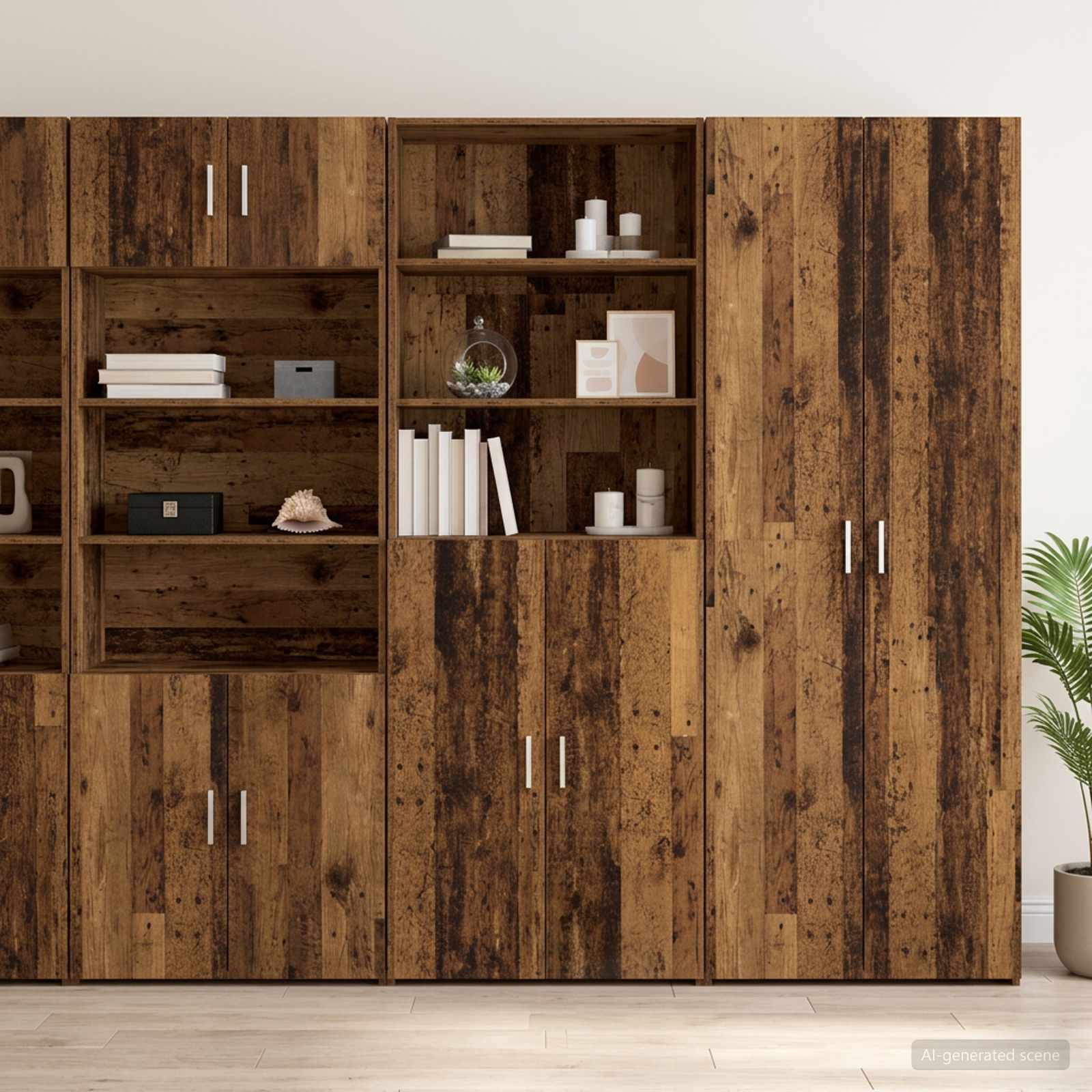 Credenza Legno antico 70 x 42,5 x 185 cm Legno ingegnerizzato | homemem39