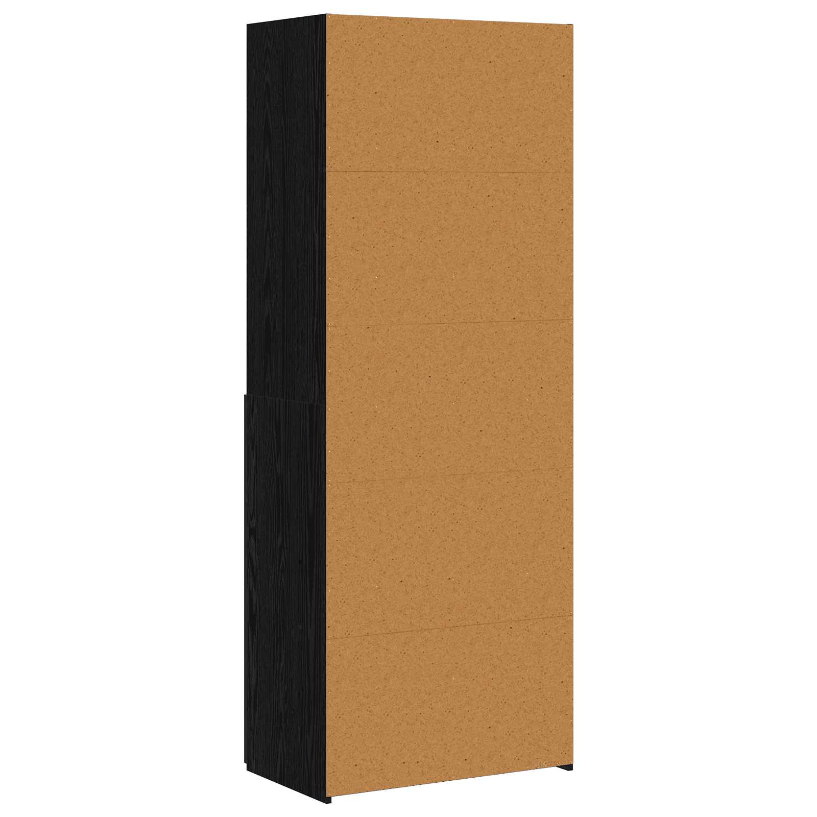 Credenza Rovere Nero 70 x 42,5 x 185 cm Legno ingegnerizzato | homemem39