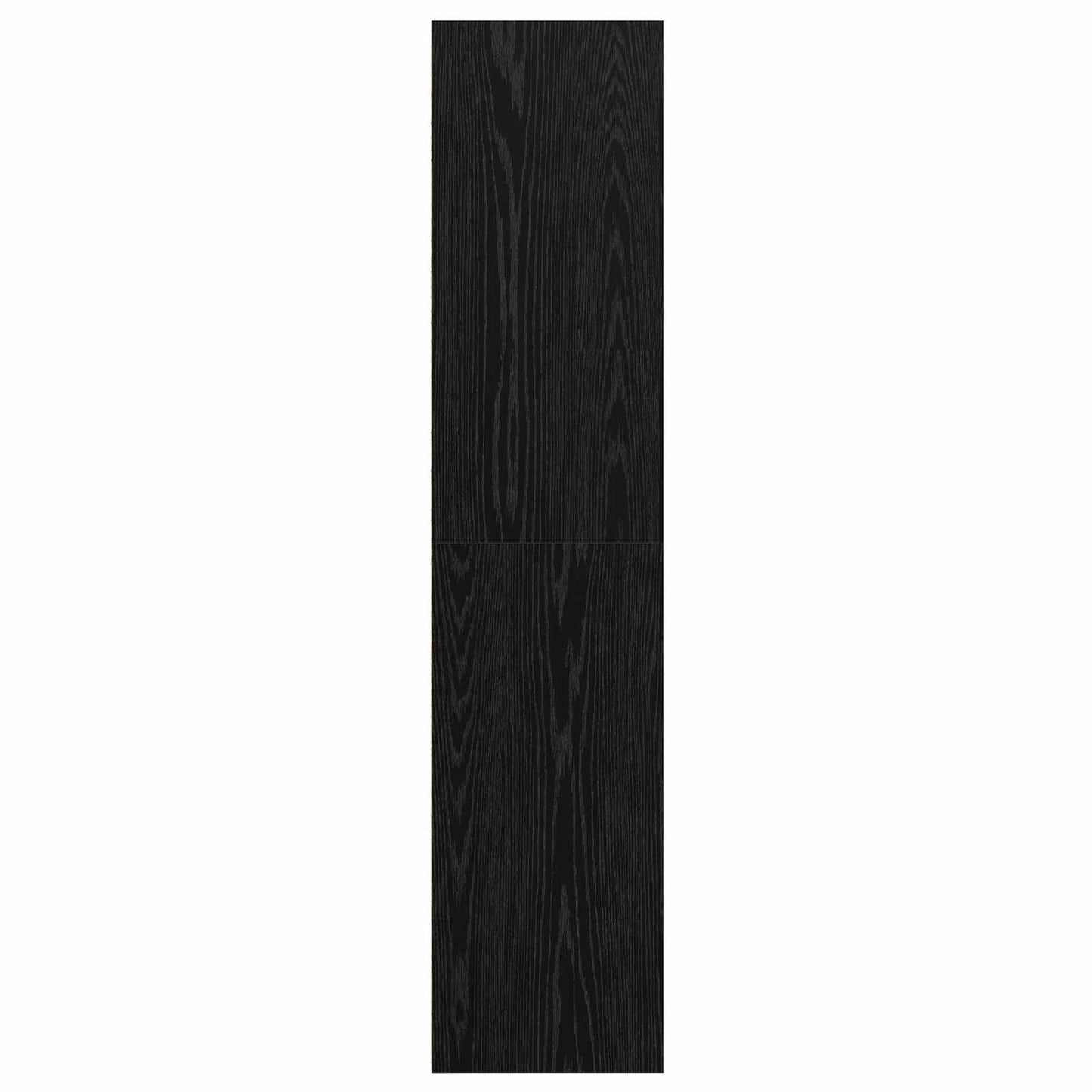 Credenza Rovere Nero 40 x 41 x 185 cm Legno ingegnerizzato