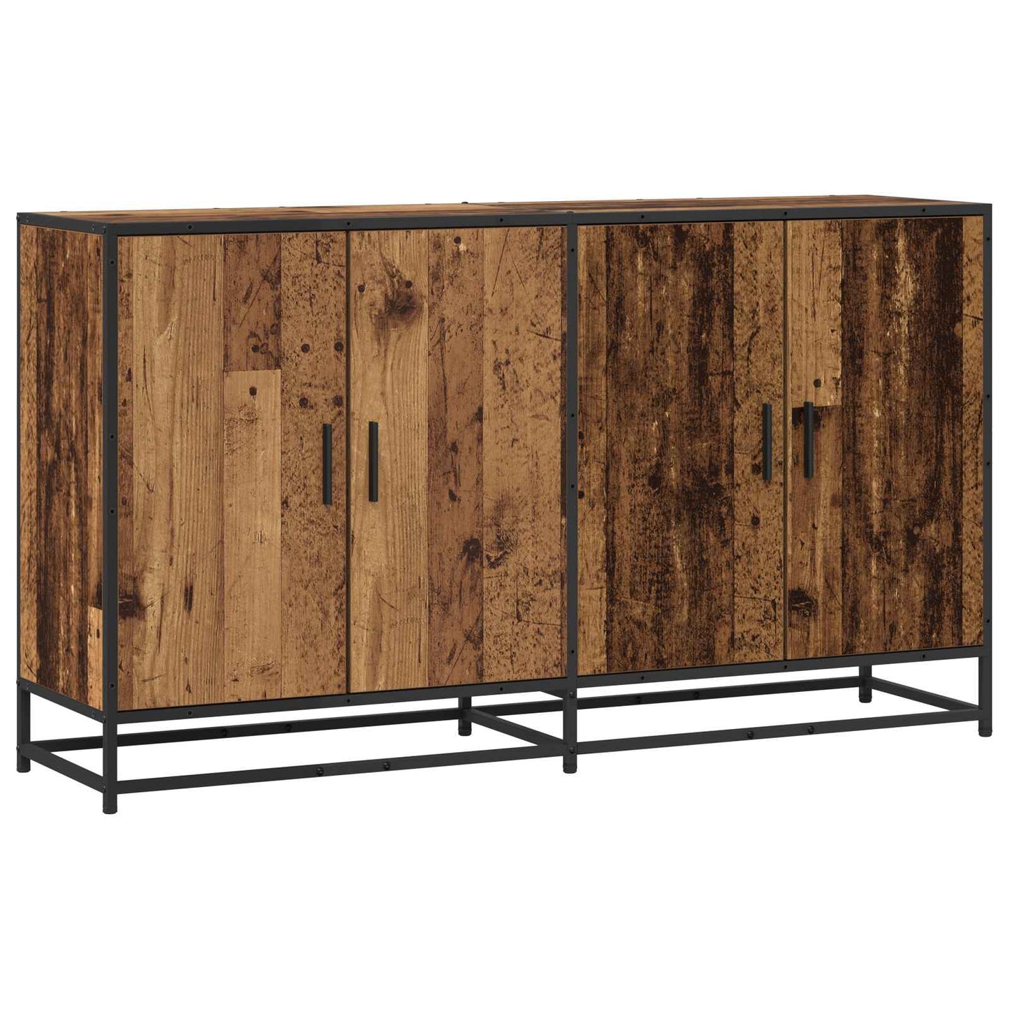Credenza Legno antico 134 x 35 x 76 cm Legno ingegnerizzato