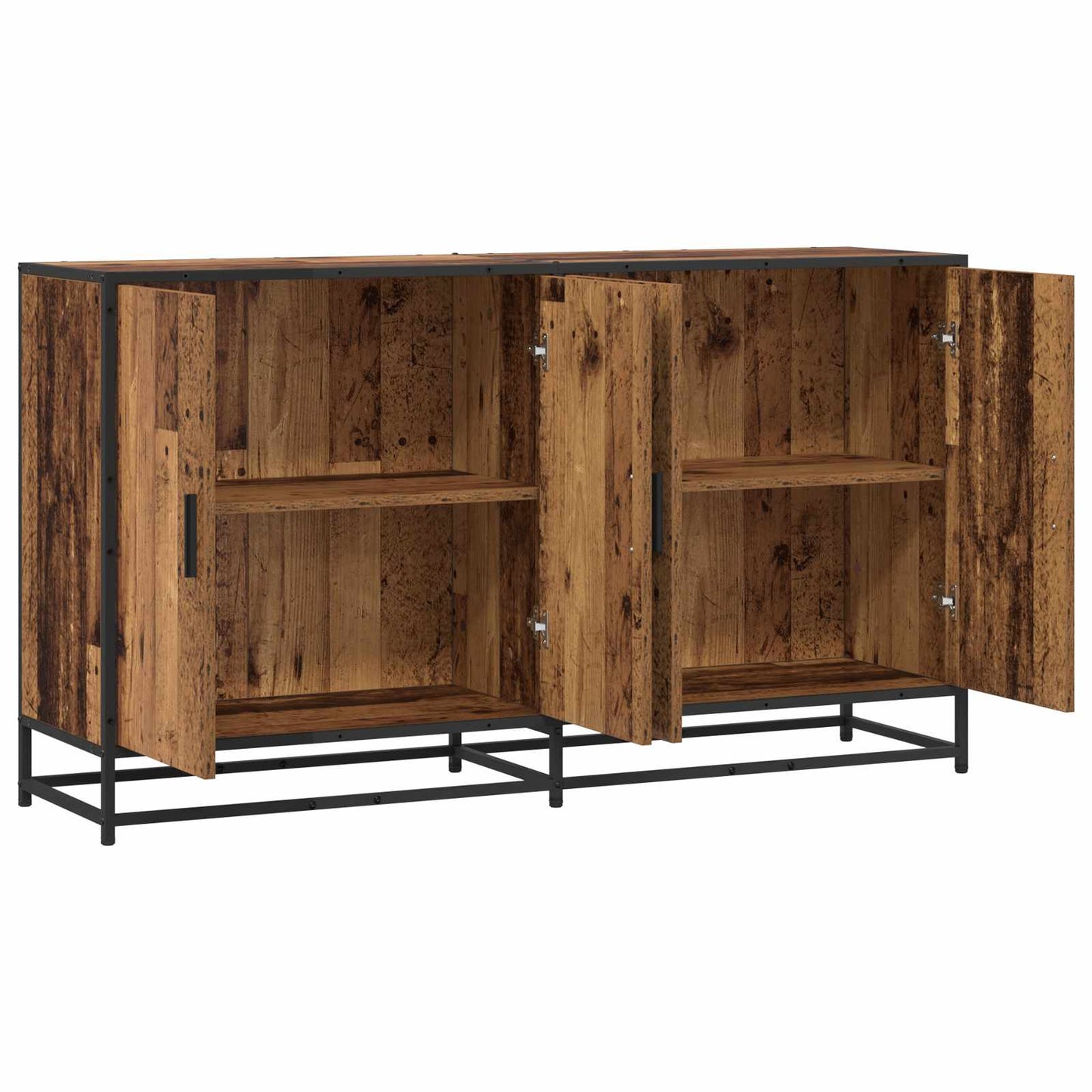 Credenza Legno antico 134 x 35 x 76 cm Legno ingegnerizzato