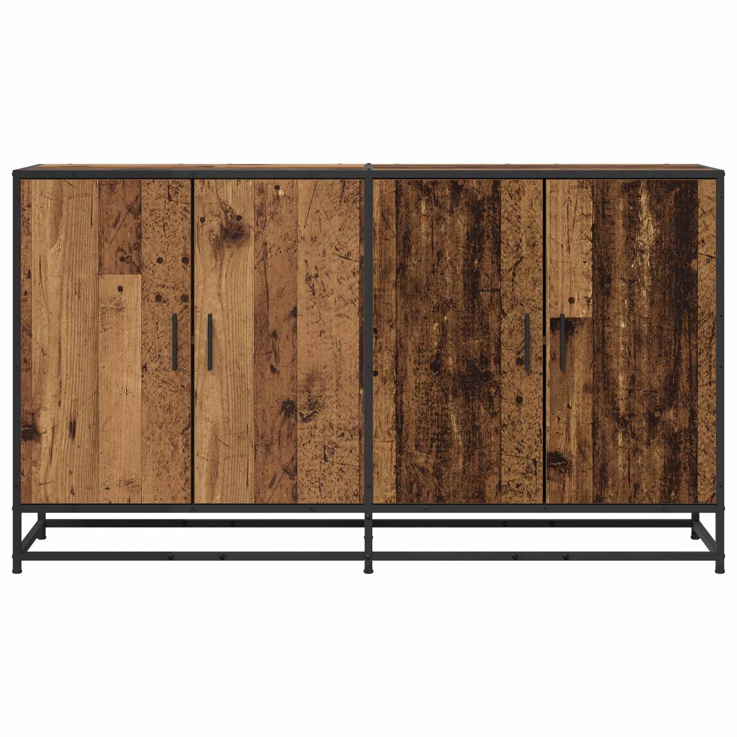 Credenza Legno antico 134 x 35 x 76 cm Legno ingegnerizzato