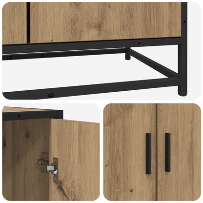 Credenza Rovere Artigianale 134 x 35 x 76 cm - homemem39