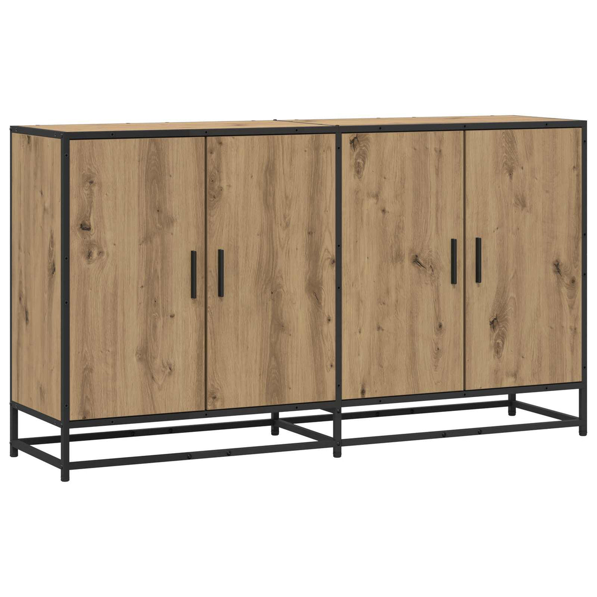 Credenza Rovere Artigianale 134 x 35 x 76 cm - homemem39