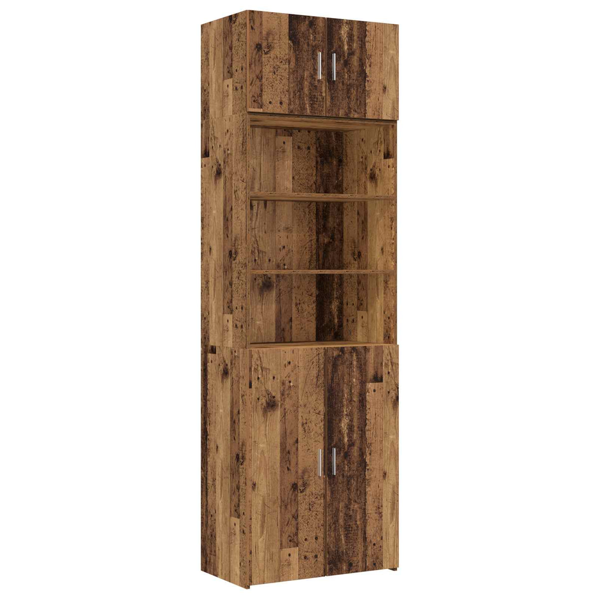 Armadio per la conservazione con ripiani Legno antico