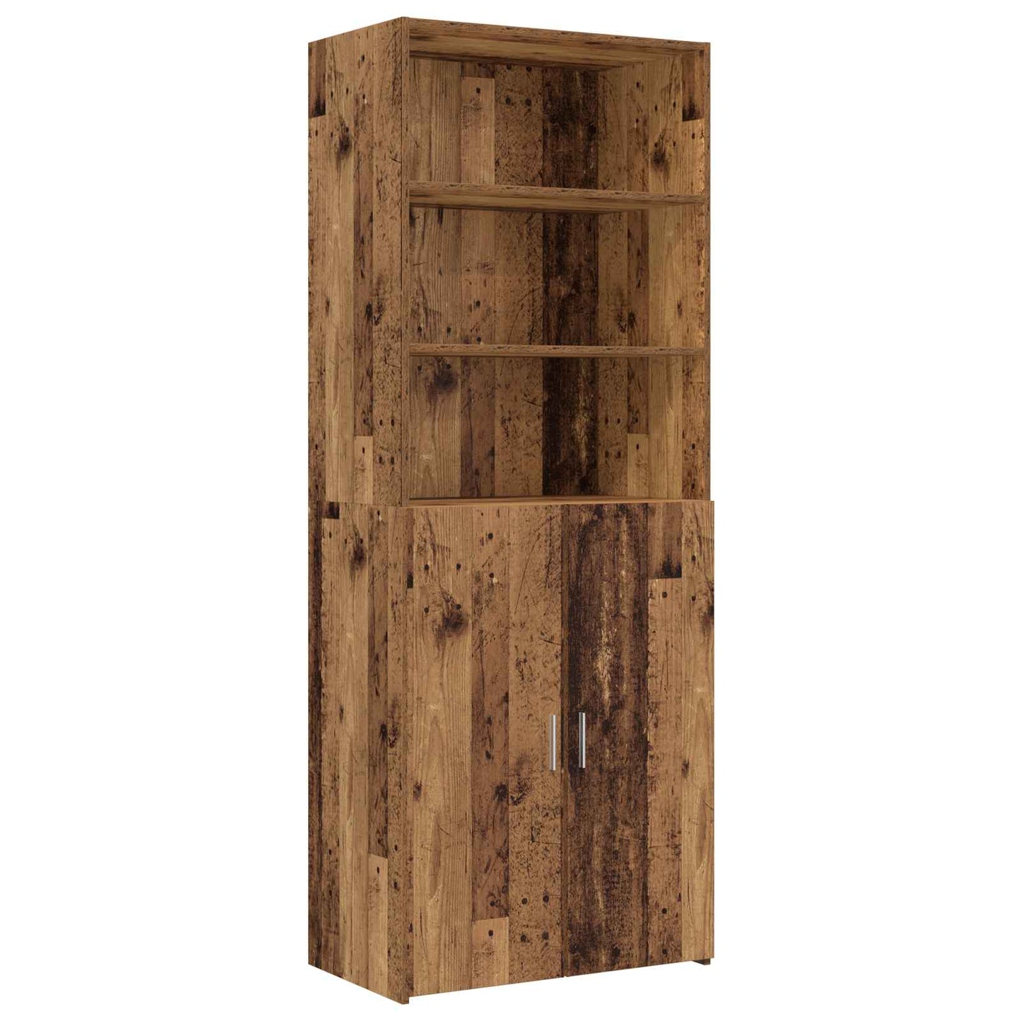Armadio per la conservazione con ripiani Legno antico | homemem39