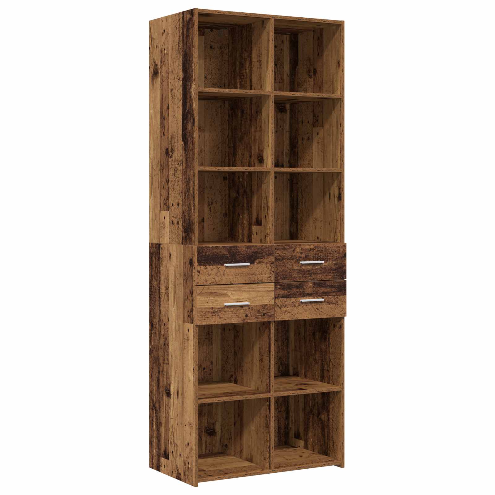 Armadio per la conservazione con ripiani Legno antico | homemem39