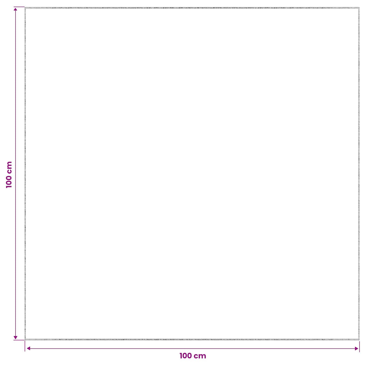 Tappeto Grigio 100 x 100 cm 100% Poliestere 3 mm Lavabile | homemem39
