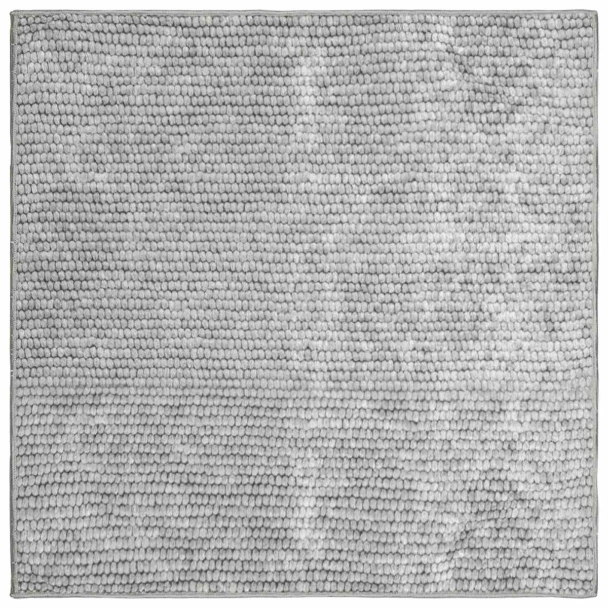 Tappeto Grigio 100 x 100 cm 100% Poliestere 3 mm Lavabile | homemem39