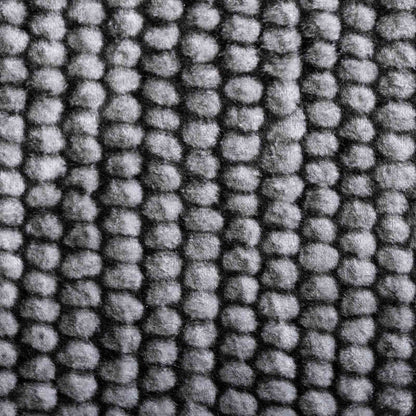 Tappeto Antracite 80 x 100 cm 100% Poliestere 3 mm Lavabile