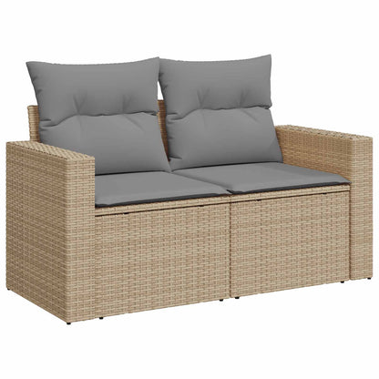 Set di divani 6 pz Beige e Grigio Chiaro | homemem39
