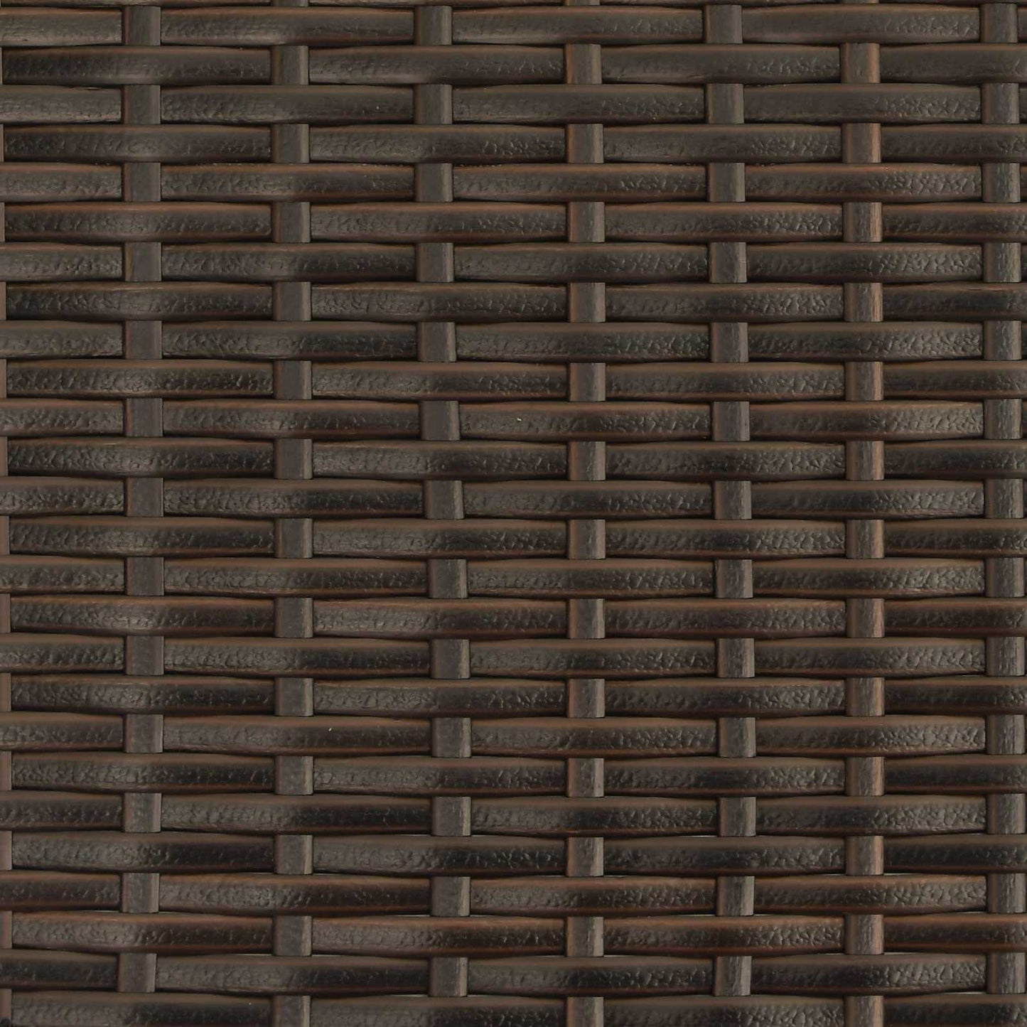Set di divani 6 pz Marrone e Rosso Rattan sintetico e Acciaio | homemem39