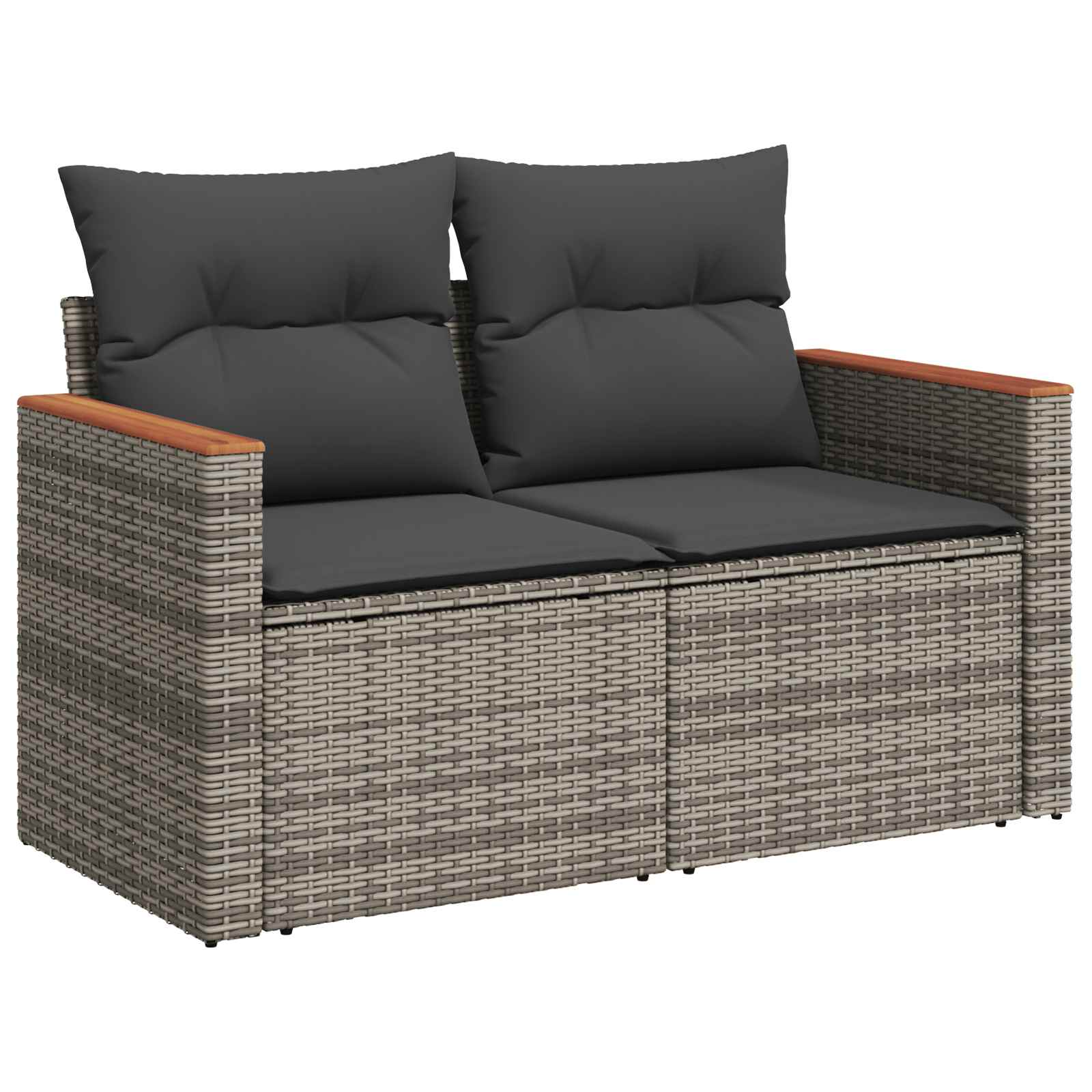Set di divani 6 pz Grigio e Grigio Scuro | homemem39