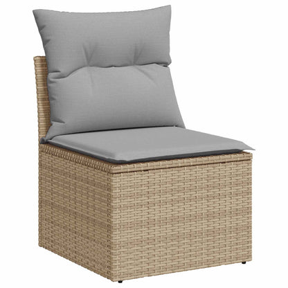 Set di divani 6 pz Beige e Grigio Chiaro | homemem39