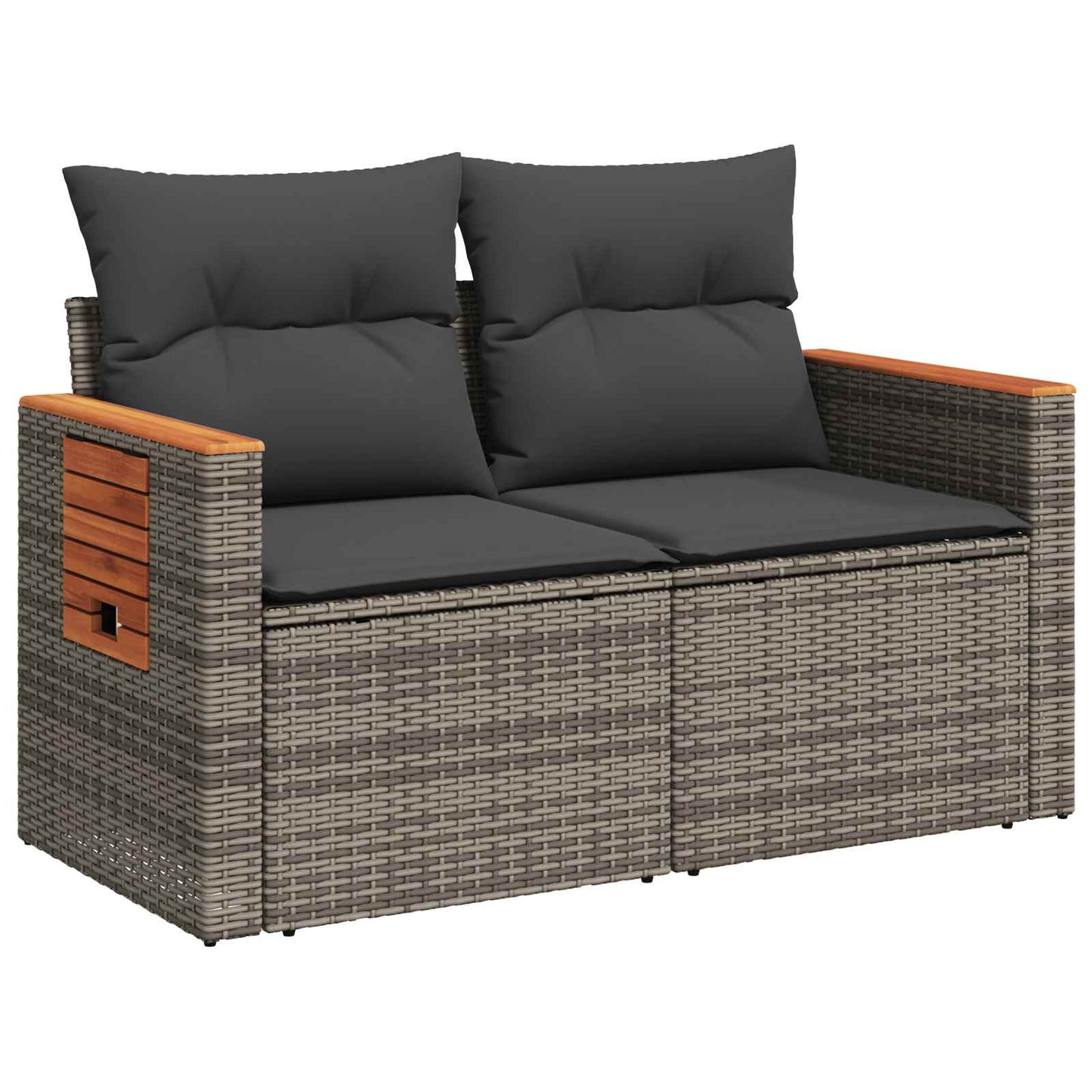 Set di divani 6 pz Grigio e Grigio Scuro | homemem39