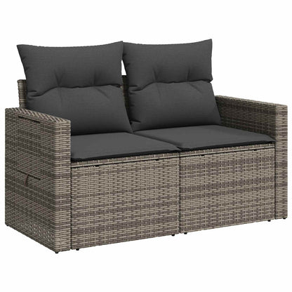 Set di divani 5 pz Grigio e Grigio Scuro | homemem39