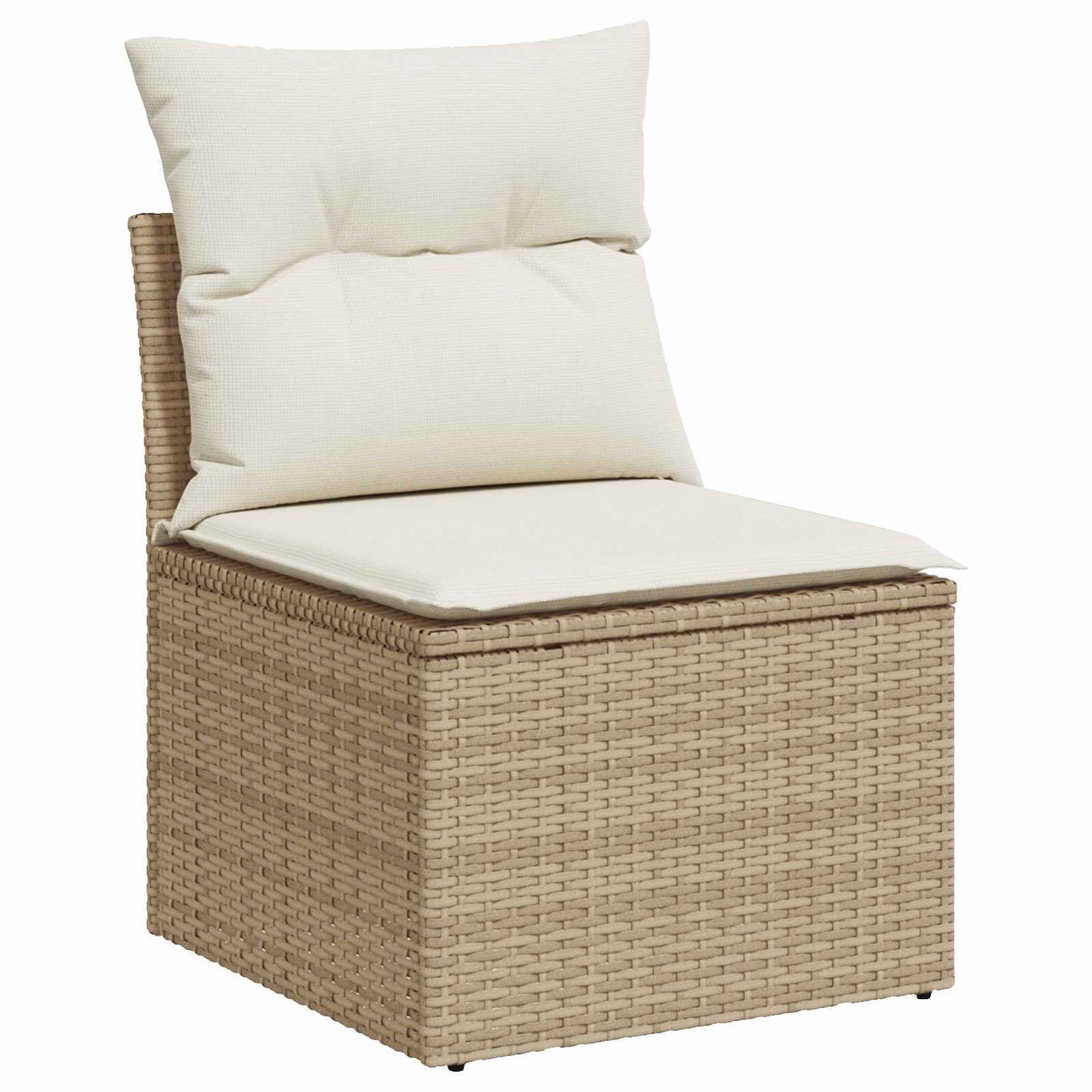 Set di divani 5 pz Beige e Bianco Crema | homemem39