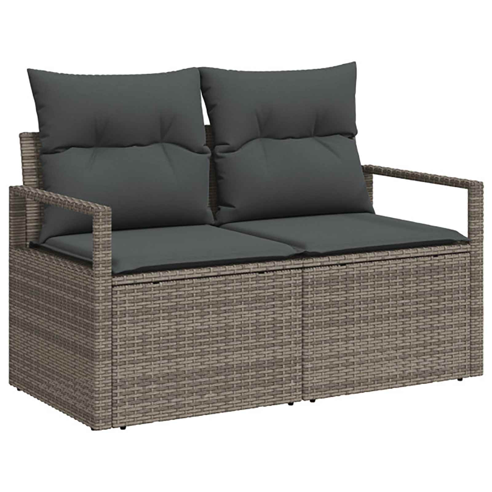 Set di divani 8 pz Grigio e Grigio Scuro | homemem39