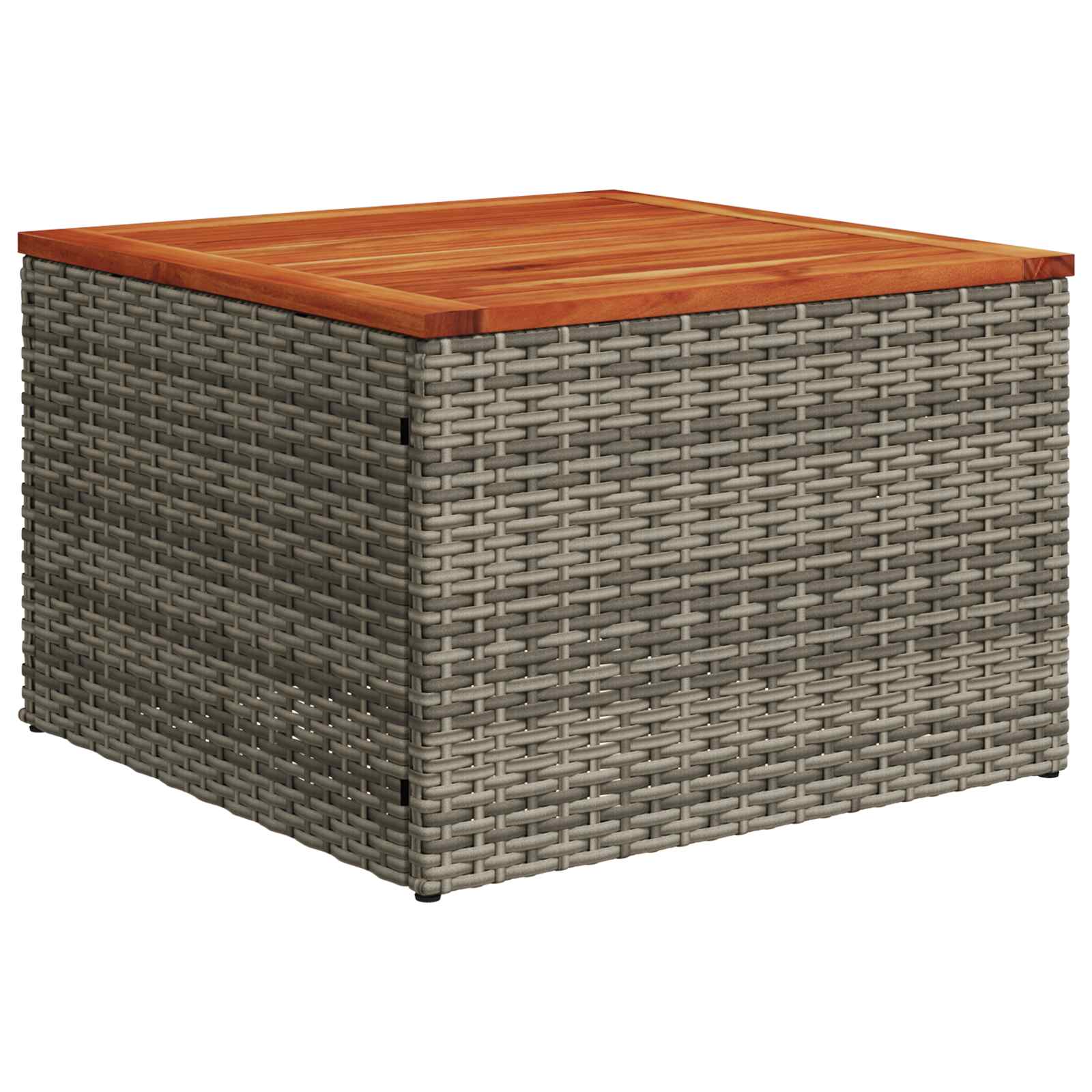 Set di divani 8 pz Grigio e Blu Navy Rattan sintetico e Acciaio | homemem39