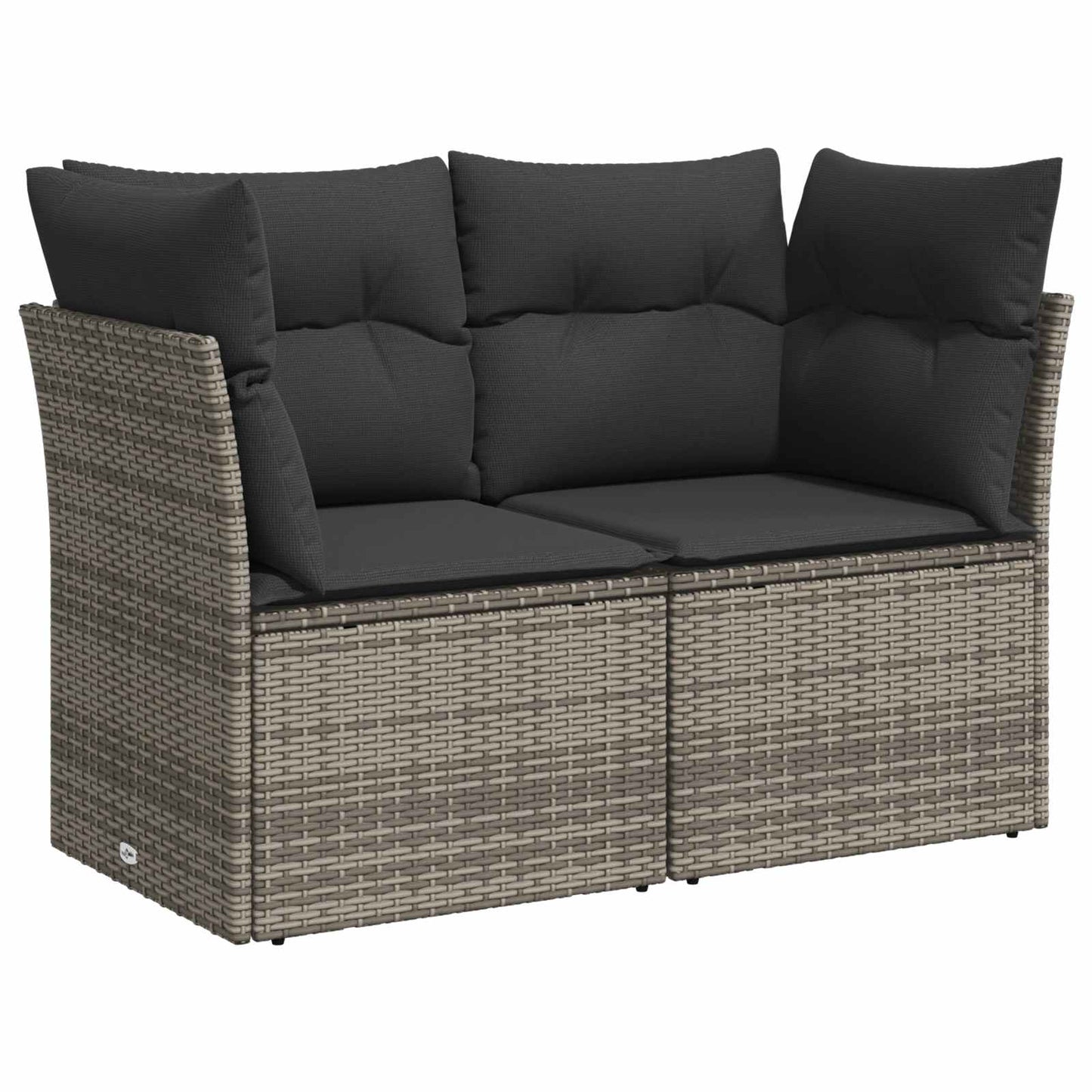 Set di divani 8 pz Grigio e Grigio Scuro | homemem39
