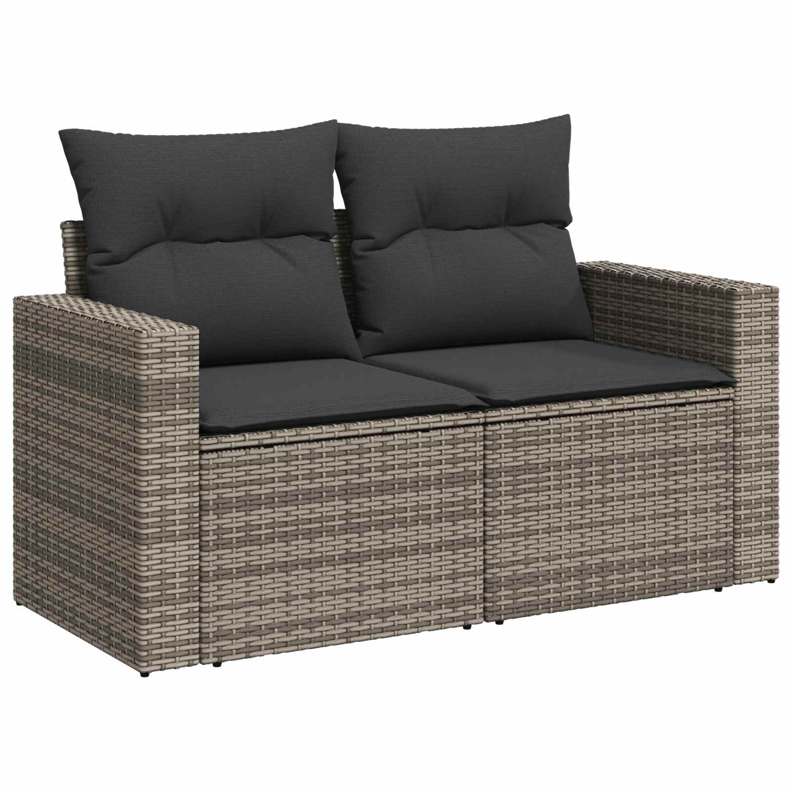 Set di divani 8 pz Grigio e Grigio Scuro | homemem39