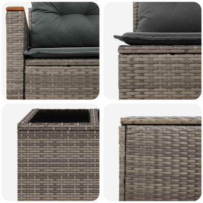 Set di divani 8 pz Grigio e Grigio Scuro | homemem39
