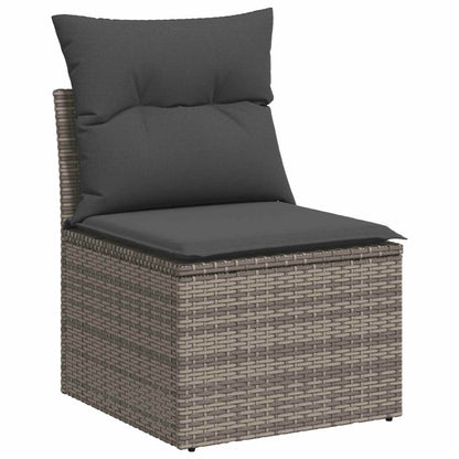 Set di divani 7 pz Grigio e Grigio Scuro | homemem39