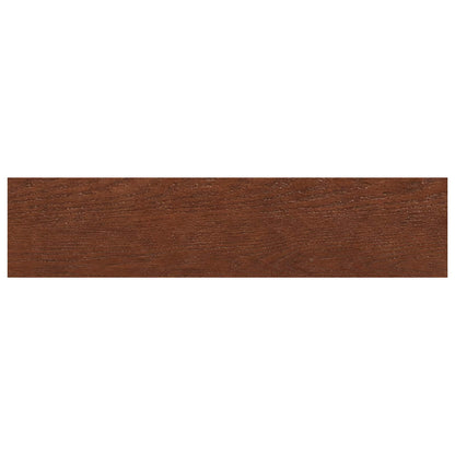 Gradini per Scale 2 pz 110 x 30 x 2 cm Marrone Scuro | homemem39