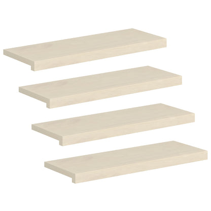 Gradini per Scale 4 pz 70 x 25 x 2 cm Bianco | homemem39