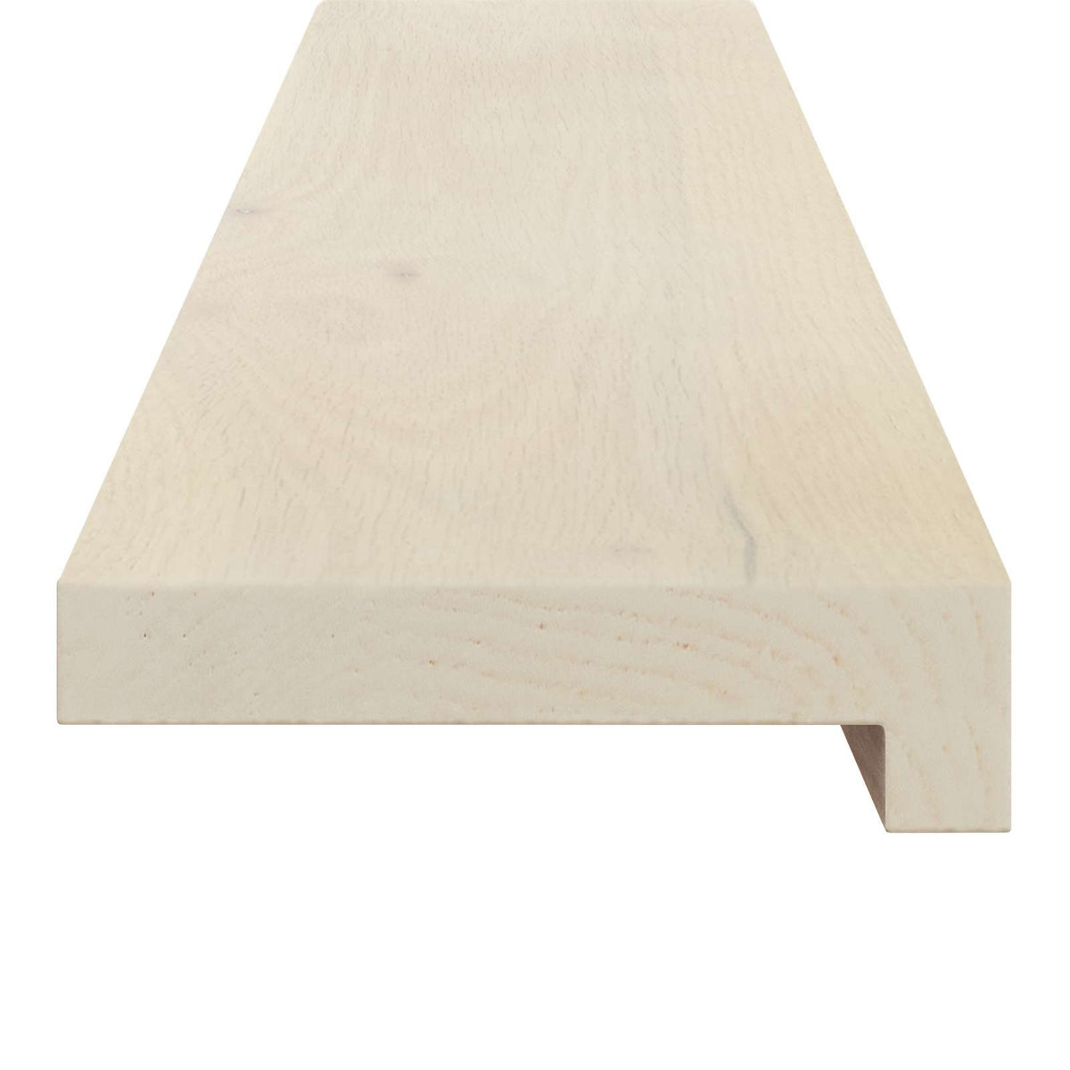 Gradini per Scale 4 pz 100 x 25 x 2 cm Bianco | homemem39
